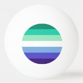SlipperyJoe's trans-inclusieve vlaggencode voor ho Pingpongbal (Voorkant)