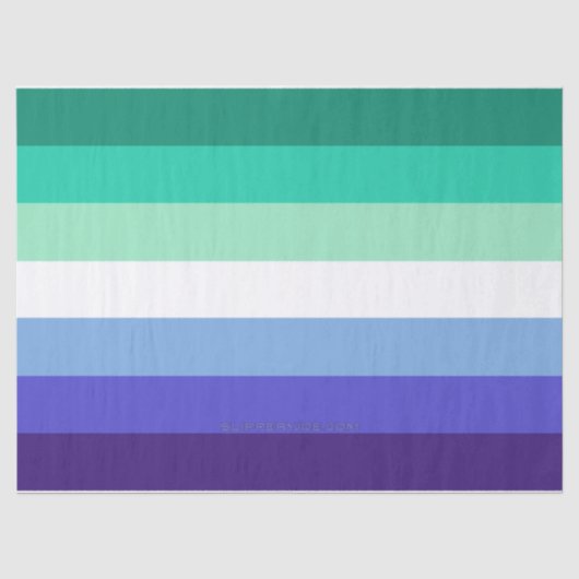 SlipperyJoe's trans-inclusieve vlaggencode voor ho Tissuepapier (Voorkant)