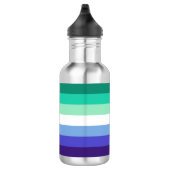 SlipperyJoe's trans-inclusieve vlaggencode voor ho Waterfles (Rechts)