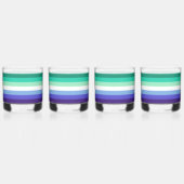 SlipperyJoe's trans-inclusieve vlaggencode voor ho Whisky Glas (Achterkant)