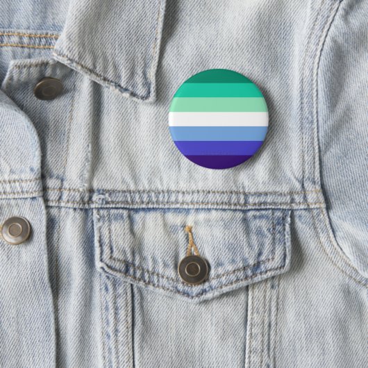 SlipperyJoe's Trans-Inclusive Gay Mannen Ronde Button 5,7 Cm (In situ)
