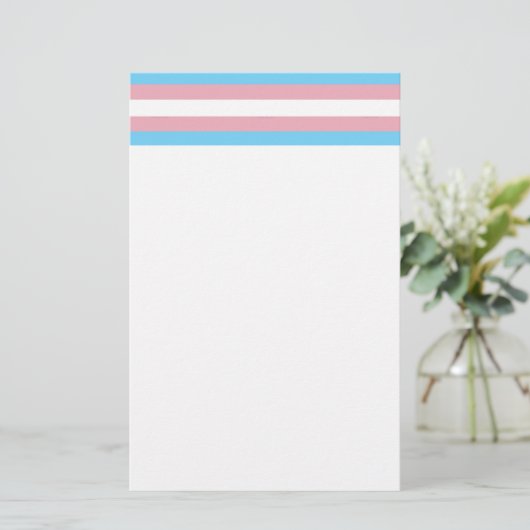SlipperyJoe's transgender trots visibiliteit va Briefpapier (Staand voorkant)