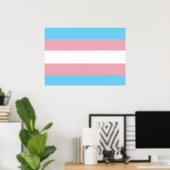 SlipperyJoe's transgender trots visibiliteit va Poster (Thuiskantoor)