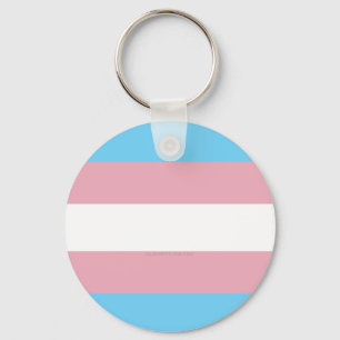 SlipperyJoe's transgender trotsdiversiteit vlag ri Sleutelhanger