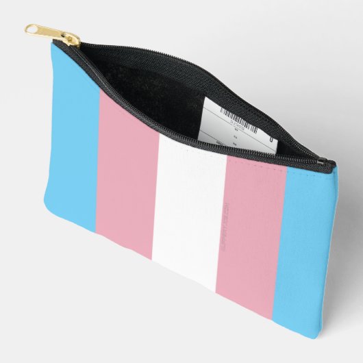 SlipperyJoe's transgender trotskleurenvlag zichtba Etui (Open)