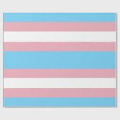 SlipperyJoe's transgender trotskleurvlag zichtbaar Cadeaupapier (Vlak)