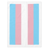 SlipperyJoe's transgender trotskleurvlag zichtbaar Tafelkleed (Voorkant)