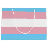 SlipperyJoe's transgender trotsky vlag zichtbaarhe Groot Cadeauzakje (Achterkant)