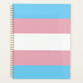 SlipperyJoe's transgender trotsky vlag zichtbaarhe Planner (Voorkant)