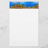 SlipperyJoe's tropische groene blauwpil Briefpapier (Voorkant)