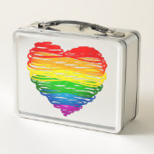 SlipperyJoe's trots gekrabbeld hart vorm tekening (Achterkant)