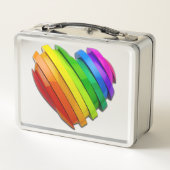 SlipperyJoe's trots hartvorm meerdere horizontaal (Achterkant)