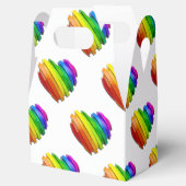 SlipperyJoe's trots hartvorm meerdere horizontaal Bedankdoosjes (Geopend)