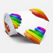 SlipperyJoe's trots hartvorm meerdere horizontaal Stropdas (Opgerold)