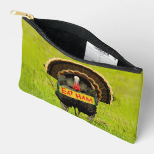 SlipperyJoe's trotse kalkoen eet ham rode lel hang Etui