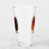 SlipperyJoe's twee dadels verschrompelde gerimpeld Glas (Links)