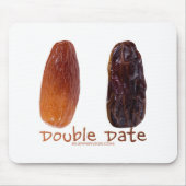 SlipperyJoe's twee dadels verschrompelde gerimpeld Muismat (Voorkant)
