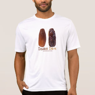 SlipperyJoe's twee daterappels verschrompelde geri T-shirt