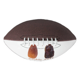 SlipperyJoe's twee datums verschrompelde gerimpeld American Football