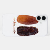 SlipperyJoe's twee datums verschrompelde gerimpeld iPhone Hoesje (Achterkant horizontaal)