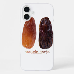 SlipperyJoe's twee datums verschrompelde gerimpeld iPhone 16 Plus Hoesje