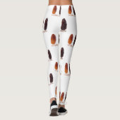 SlipperyJoe's twee datums verschrompelde gerimpeld Leggings (Achterkant)