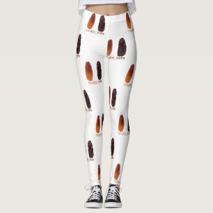 SlipperyJoe's twee datums verschrompelde gerimpeld Leggings