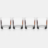 SlipperyJoe's twee datums verschrompelde gerimpeld Whisky Glas (Links)