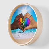 SlipperyJoe's twee hartelijke handen interraciale  (Hoek)