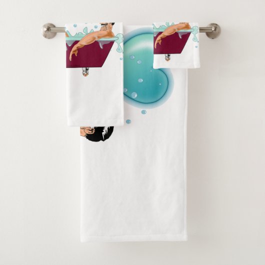 SlipperyJoe's twee homoseksuele mannen houden van Bad Handdoek (Insitu)