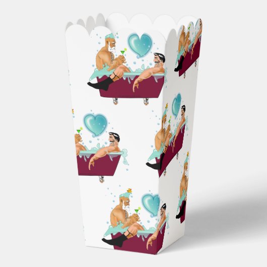 SlipperyJoe's twee homoseksuele mannen houden van  Bedankdoosjes (Voorkant)