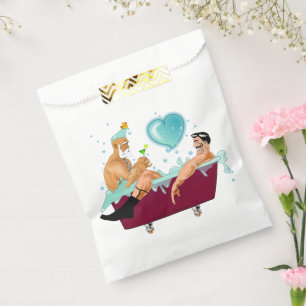SlipperyJoe's twee homoseksuele mannen houden van Bedankzakje
