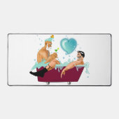 SlipperyJoe's twee homoseksuele mannen houden van  Bureaumat (Voorkant)