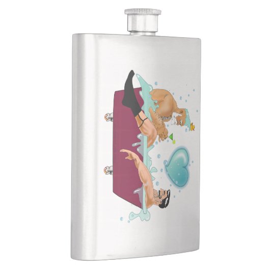 SlipperyJoe's twee homoseksuele mannen houden van  Flacon (Rechts)