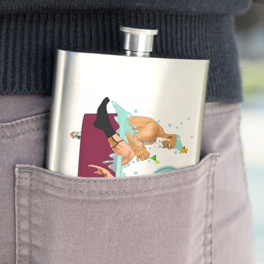 SlipperyJoe's twee homoseksuele mannen houden van  Flacon (Voorbeeld)