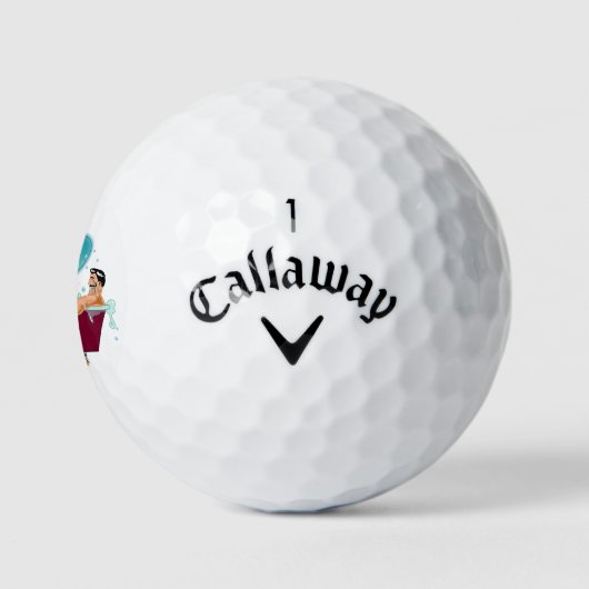 SlipperyJoe's twee homoseksuele mannen houden van  Golfballen (Logo)