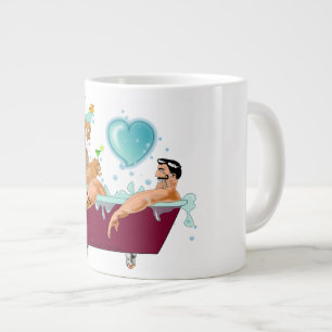 SlipperyJoe's twee homoseksuele mannen houden van Grote Koffiekop