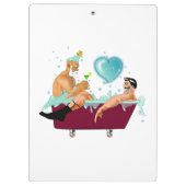 SlipperyJoe's twee homoseksuele mannen houden van Klembord (Achterkant)