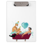 SlipperyJoe's twee homoseksuele mannen houden van Klembord (Voorkant)