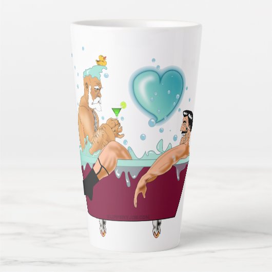 SlipperyJoe's twee homoseksuele mannen houden van Latte Mok (Voorkant)