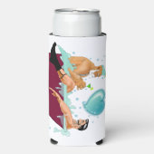 SlipperyJoe's twee homoseksuele mannen houden van  Seltzer Blikjeskoeler (Seltzer Voorkant)