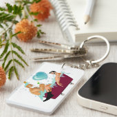 SlipperyJoe's twee homoseksuele mannen houden van Sleutelhanger (Voorkant Rechts)