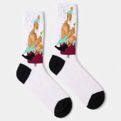 SlipperyJoe's twee homoseksuele mannen houden van  Sokken (Rechts)