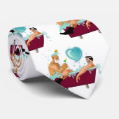 SlipperyJoe's twee homoseksuele mannen houden van  Stropdas (Opgerold)