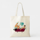 SlipperyJoe's twee homoseksuele mannen houden van Tote Bag (Achterkant)