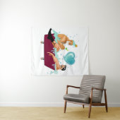 SlipperyJoe's twee homoseksuele mannen houden van Wandkleed (In Situ (horizontaal))