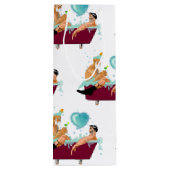 SlipperyJoe's twee homoseksuele mannen houden van  Wijn Cadeautas (Achterkant)