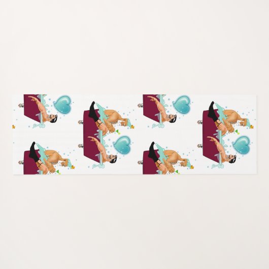 SlipperyJoe's twee homoseksuele mannen houden van  Yogamat (Achterkant (horizontaal))