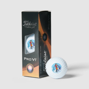 Slipperyjoe's twee superhelden kussen karakters f golfballen