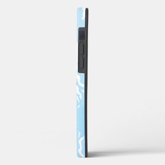 SlipperyJoe's twee superhelden zoenen vliegende au Case-Mate iPhone Case (Achterkant / Links)